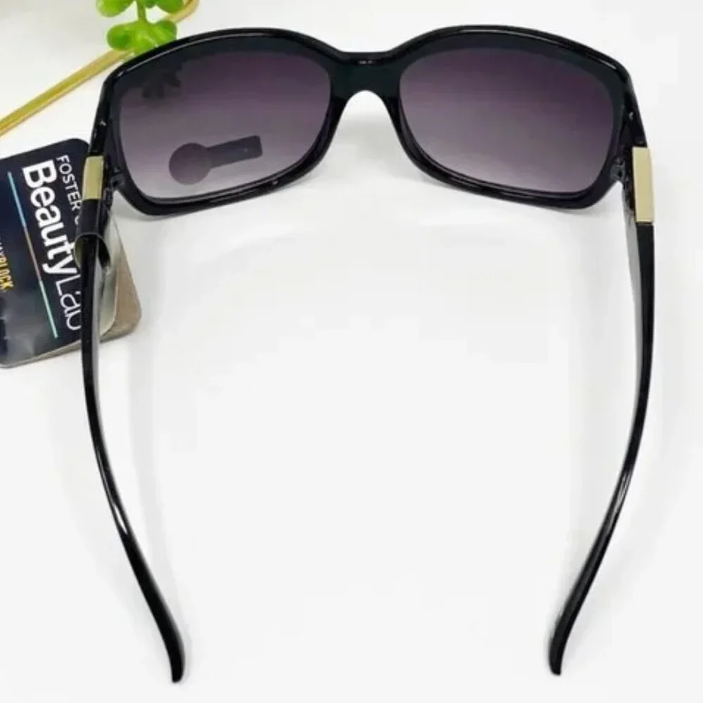 Foster Grant Sunglasses Black Frame NEW - Picture 4 of 11
